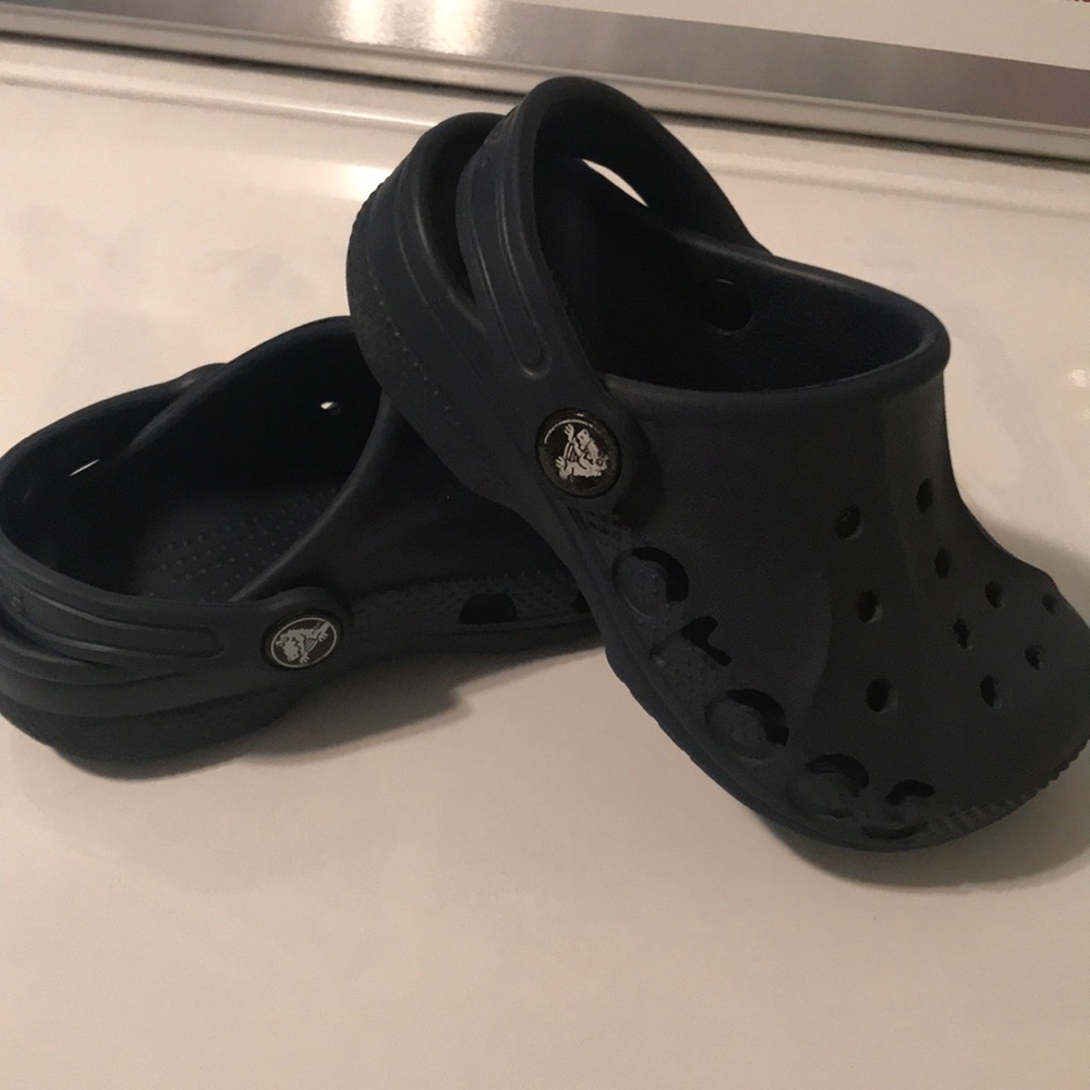 Toddler Navy Crocs